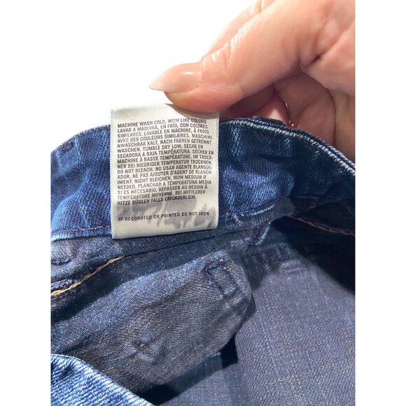 Citizens Of Humanity Birkin Mini Skirt Blue Size 31 Y2K - Picture 7 of 15